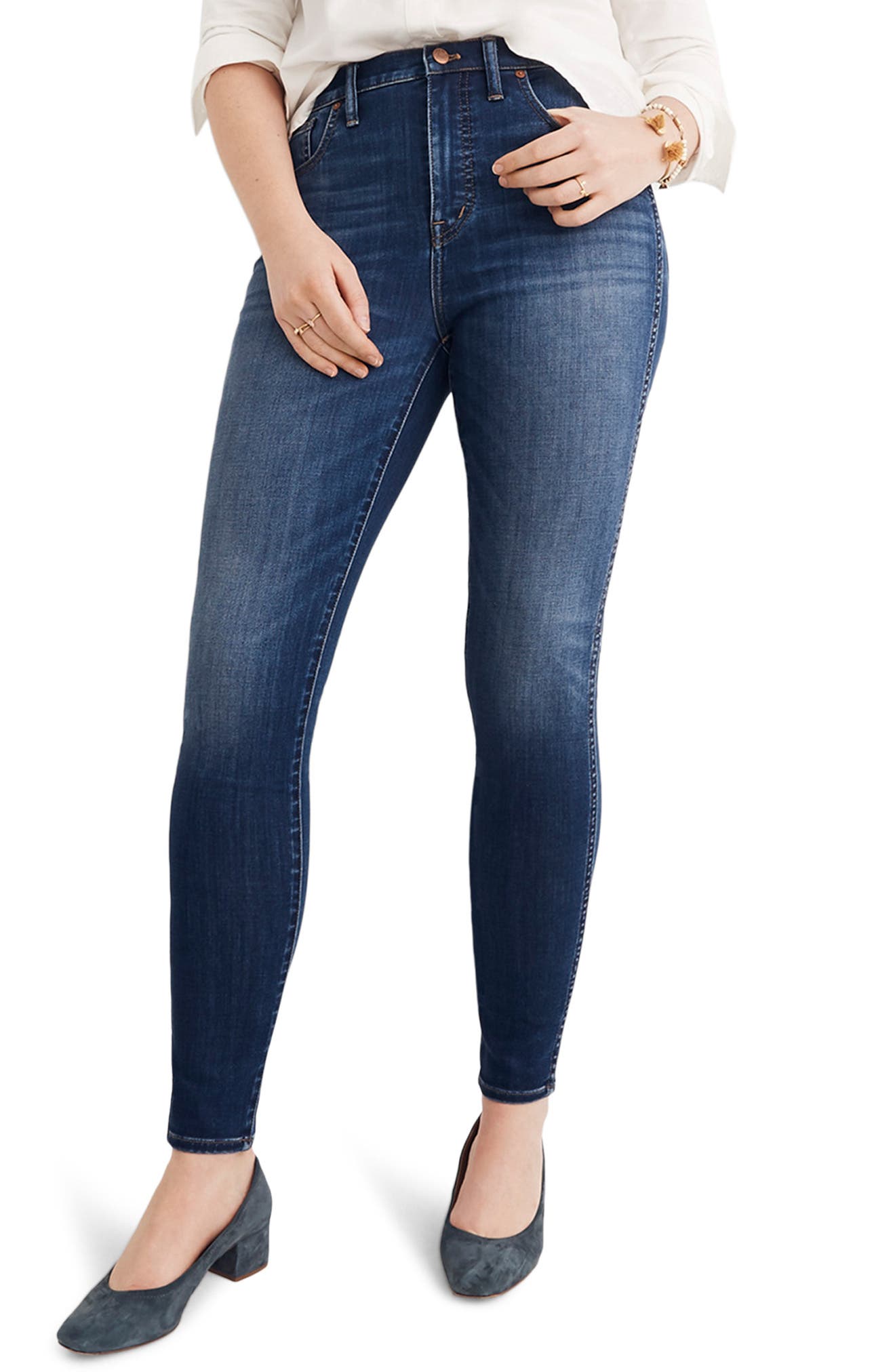 Madewell 10-Inch High Rise Skinny Jeans ...